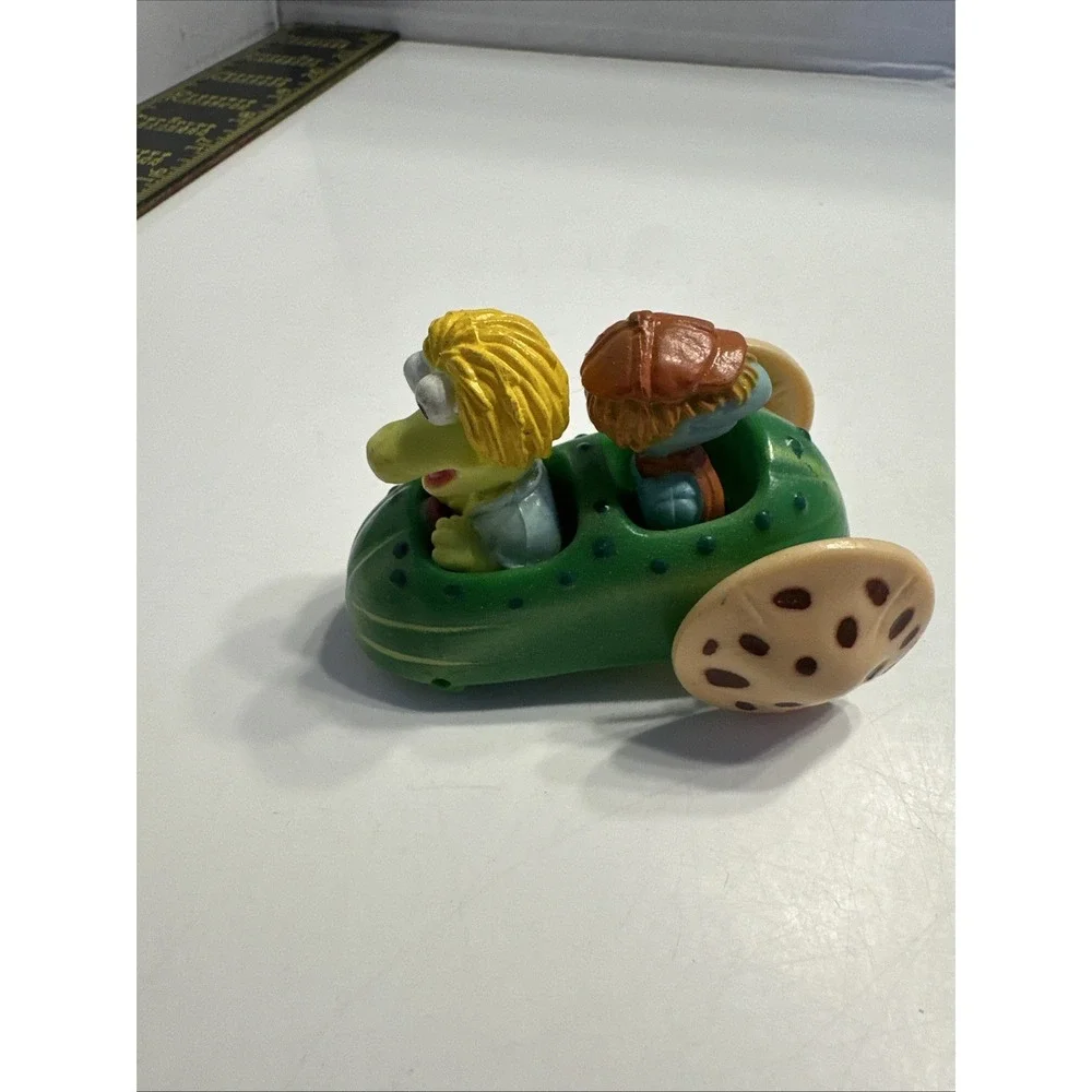 Jim Henson 1988 Muppets In Pickle Car Cookie Wheels‎ Toy Vintage
